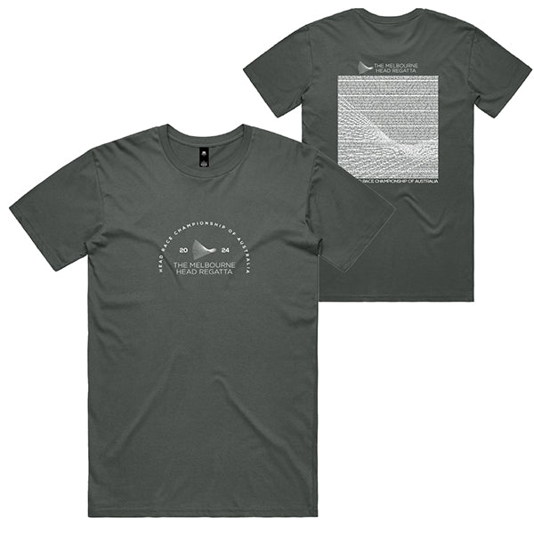 The Melbourne Head Tee Men - Charcoal