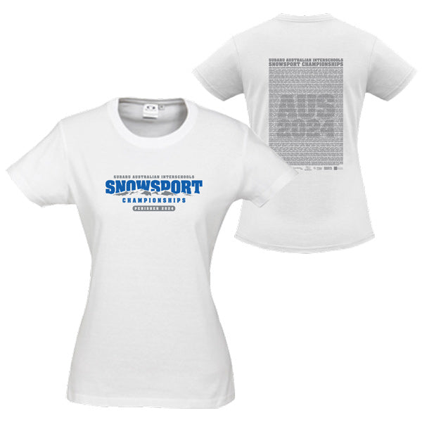 AUS ISSC Tee Women - White