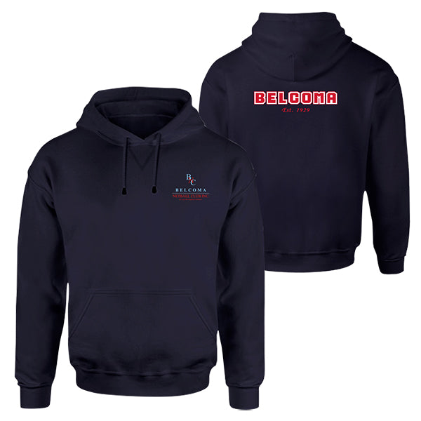 Belcoma Netball Club Hoodie - Navy