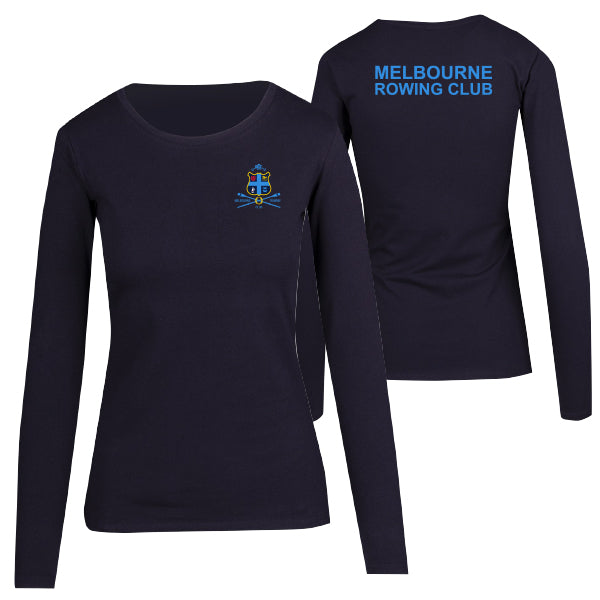 Melbourne Rowing Club Long Sleeve Tee Women