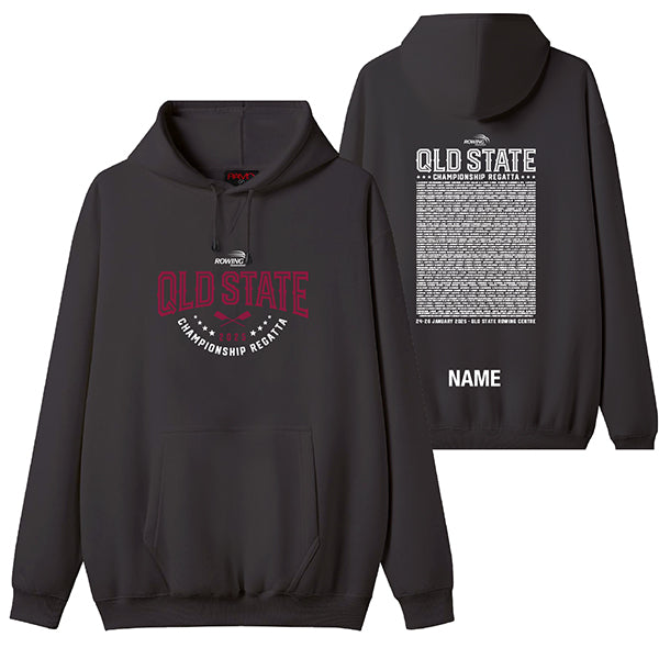 2025 QLD State Championship Regatta Hoodie with CUSTOM NAME