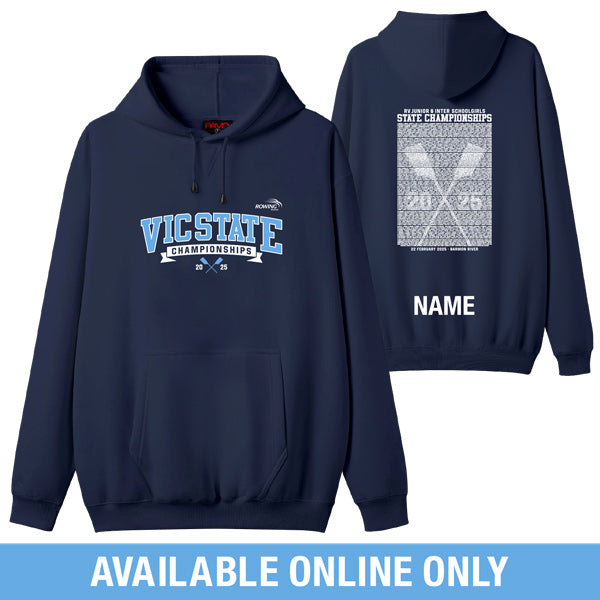 2025 RV Junior & Inter Schoolgirls State Champs Hoodie CUSTOM NAME