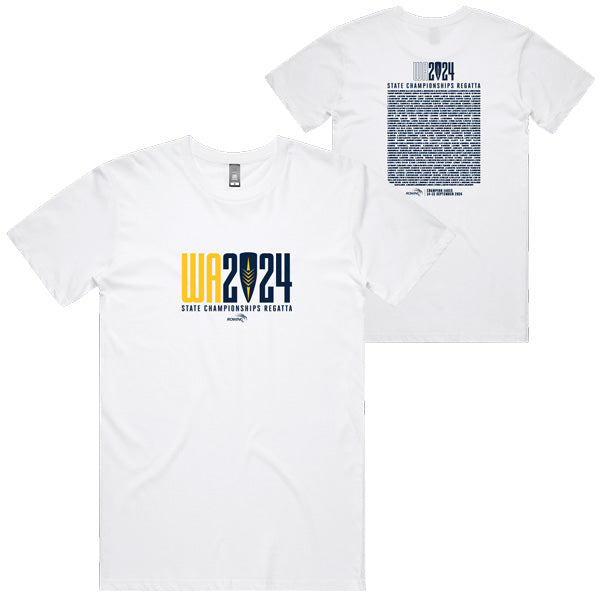 WA State Champs Tee Men - White