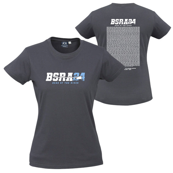 BSRA Head of the River Tee Women - Charcoal