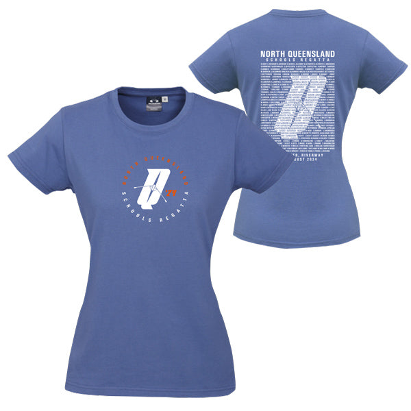 North QLD School Champs Tee Women - Denim