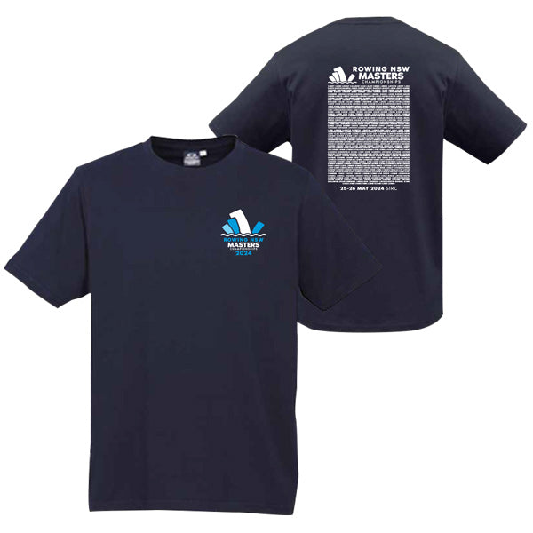 NSW Masters Short Sleeve Tee Men - Navy