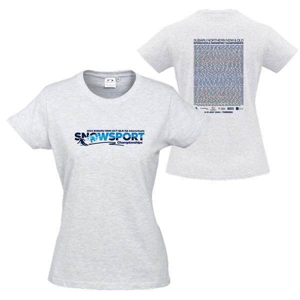 SUBARU Northern NSW & QLD Regional ISSC Tee Women - Snow Marle