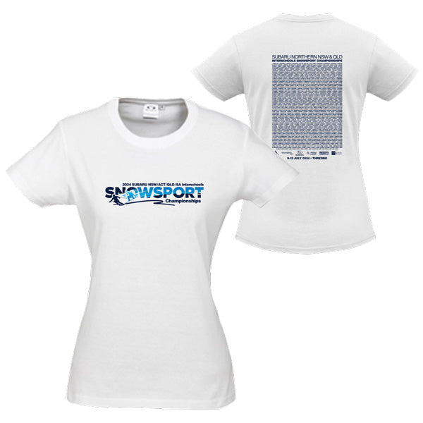 SUBARU Northern NSW & QLD Regional ISSC Tee Women - White