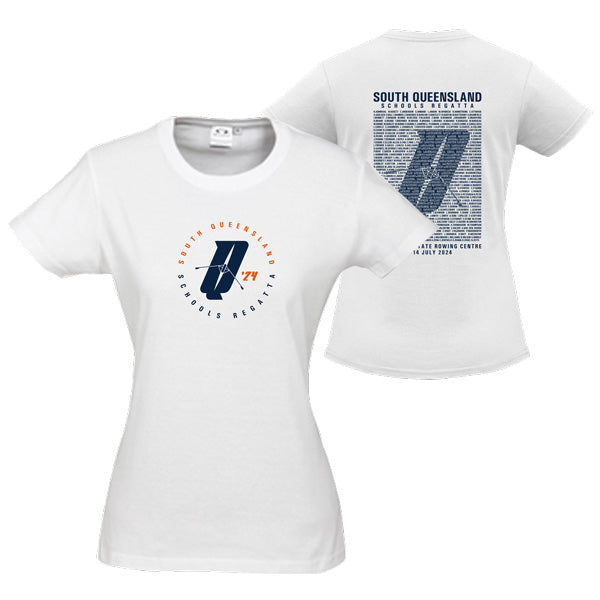 South QLD Schools Champs Tee Women - White